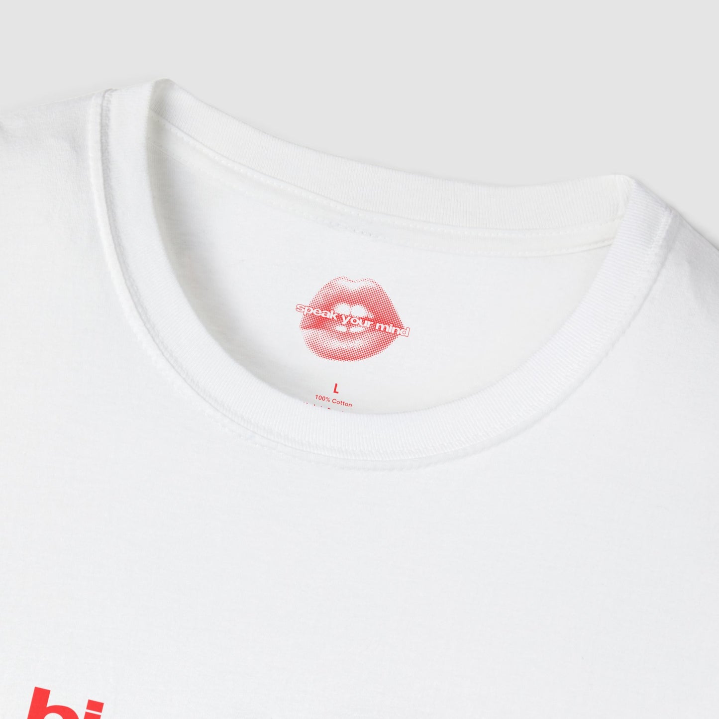 "Big Boobs, Bigger Heart." | Text Only | T-Shirt
