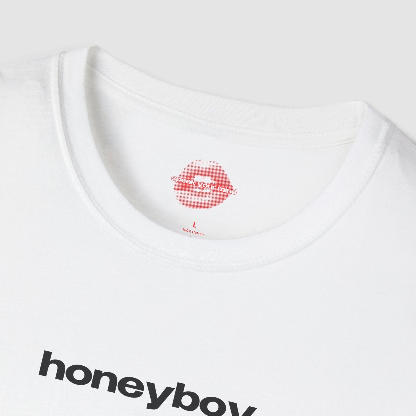 "Honeyboy." | Text Only | T-Shirt