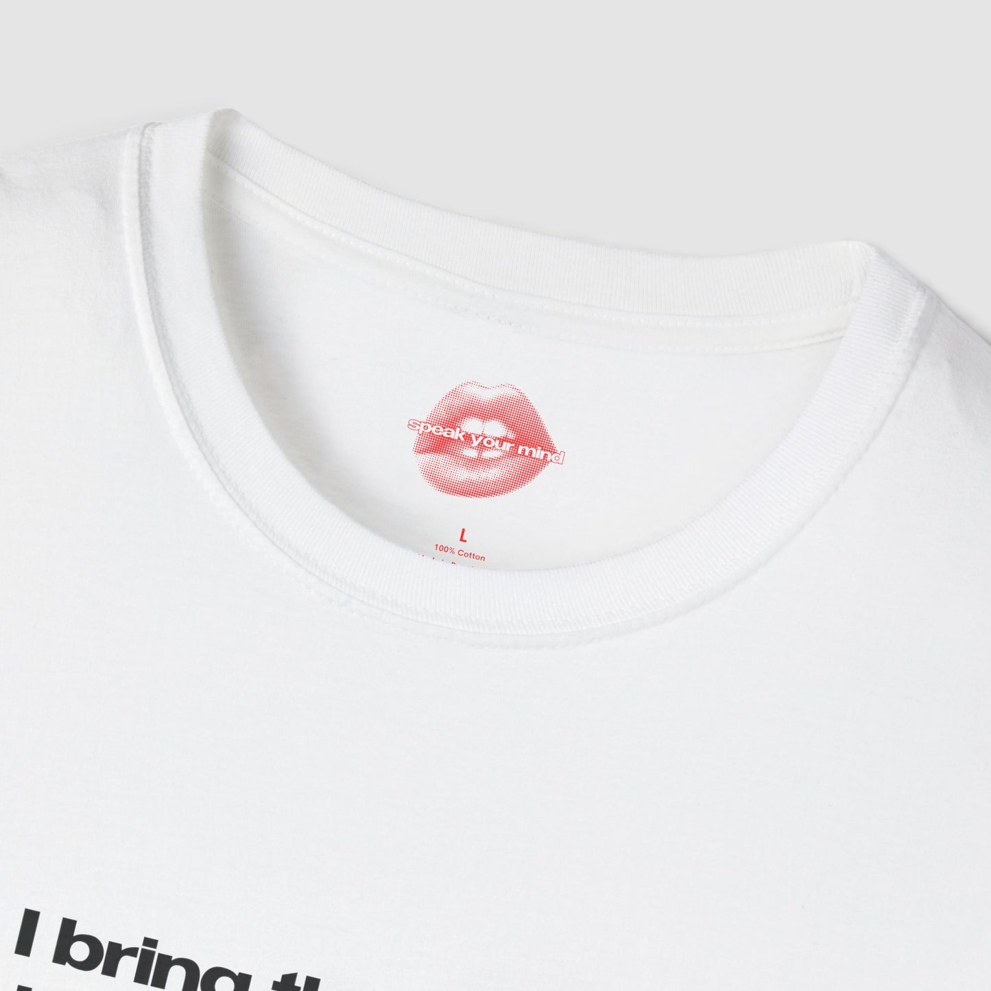 "I Bring The Chaos, You Bring The Bail Money." | Text Only | T-Shirt