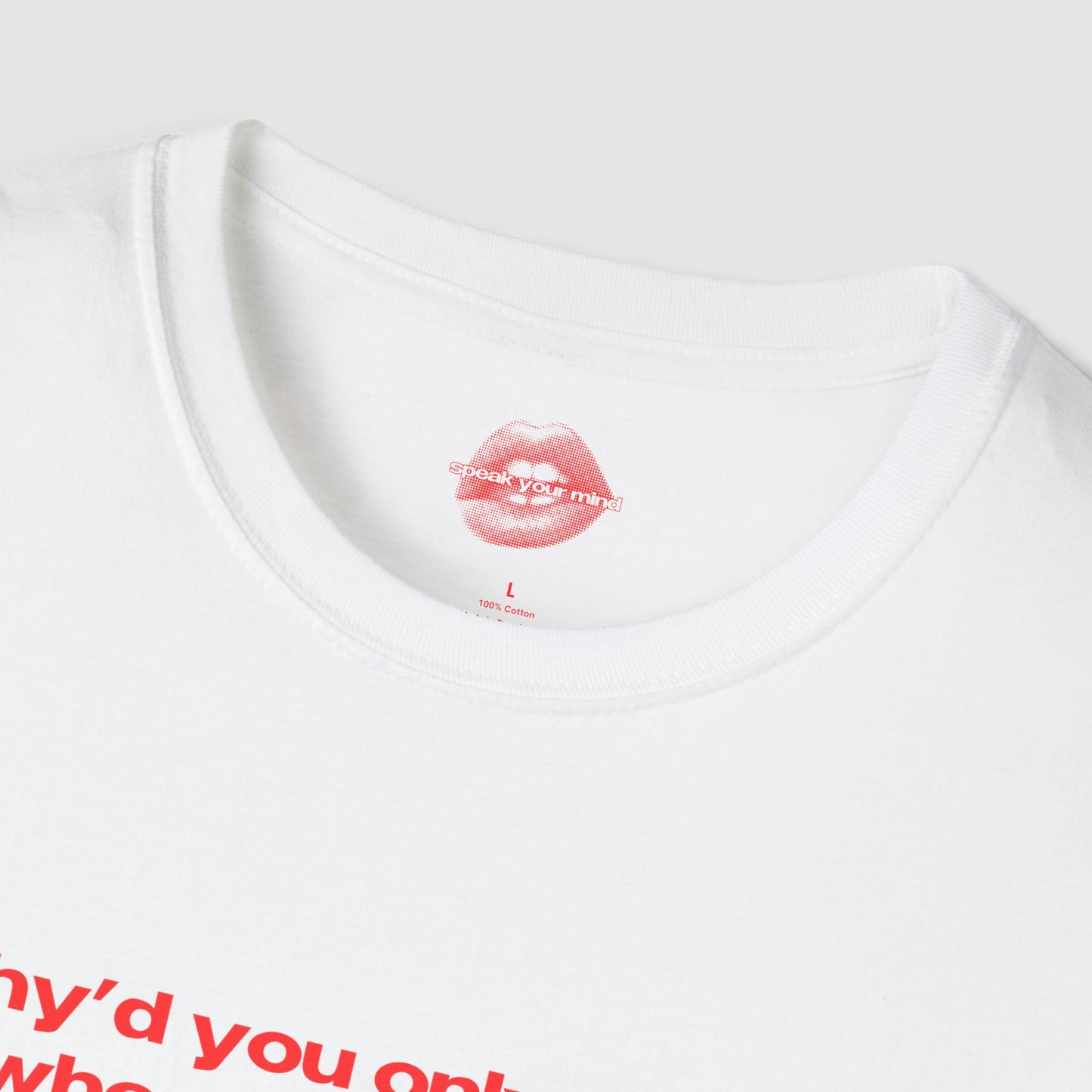 "Why'd You Only Call Me When You're High?" | Text Only | T-Shirt