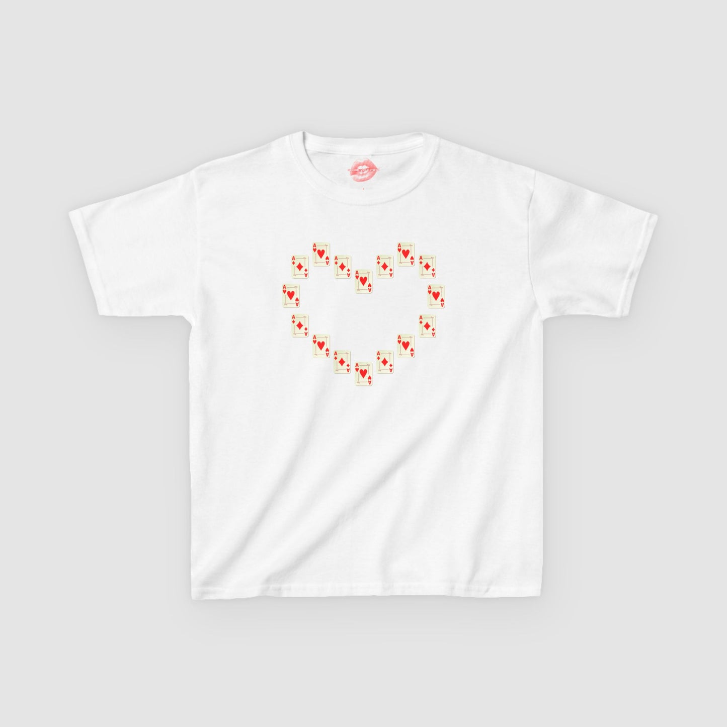 Heart of Cards | Red Ace Version | Baby Tee