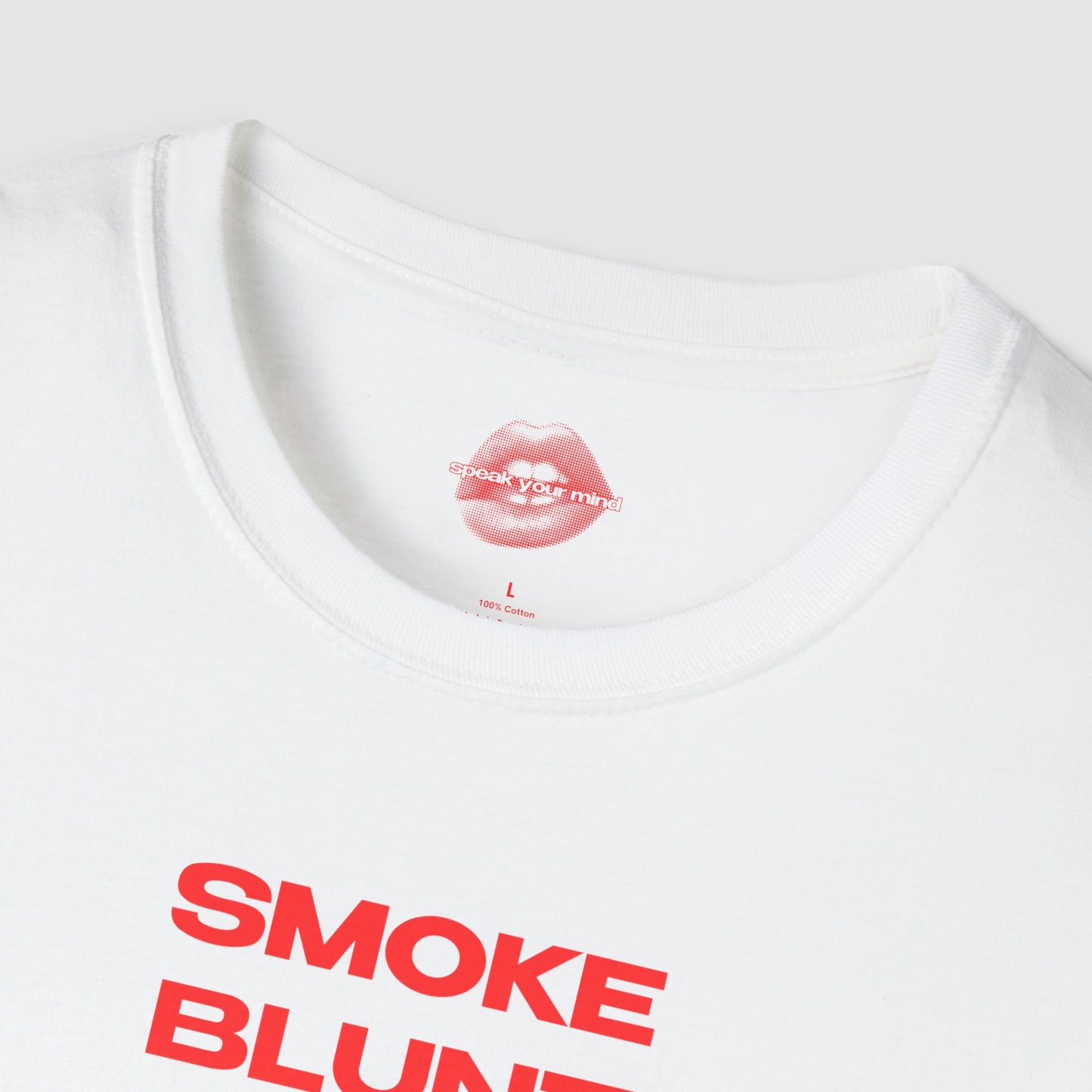 "Smoke Blunt Serve Cunt." | Text Only | T-Shirt