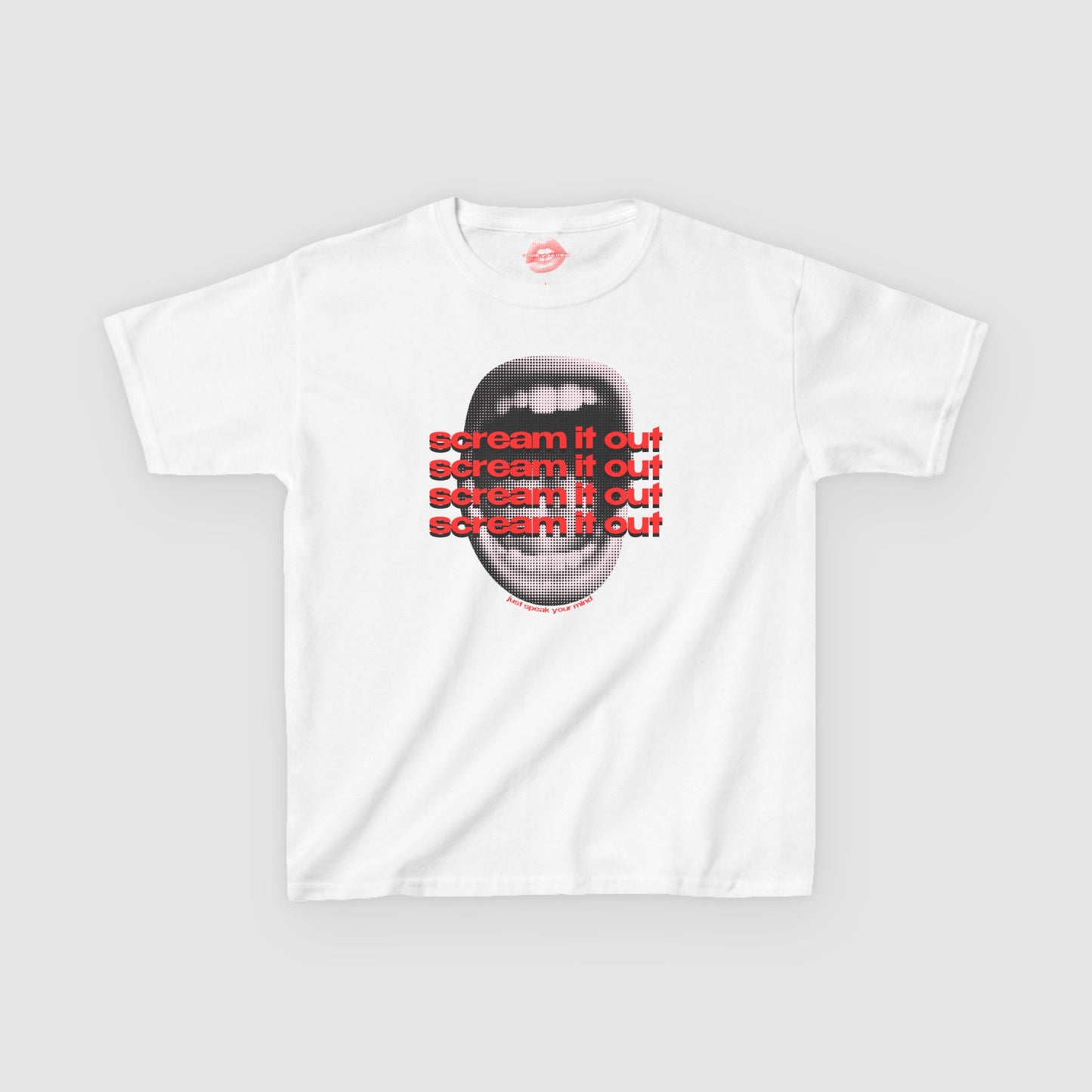 "Scream It Out" | Mouth | Baby Tee