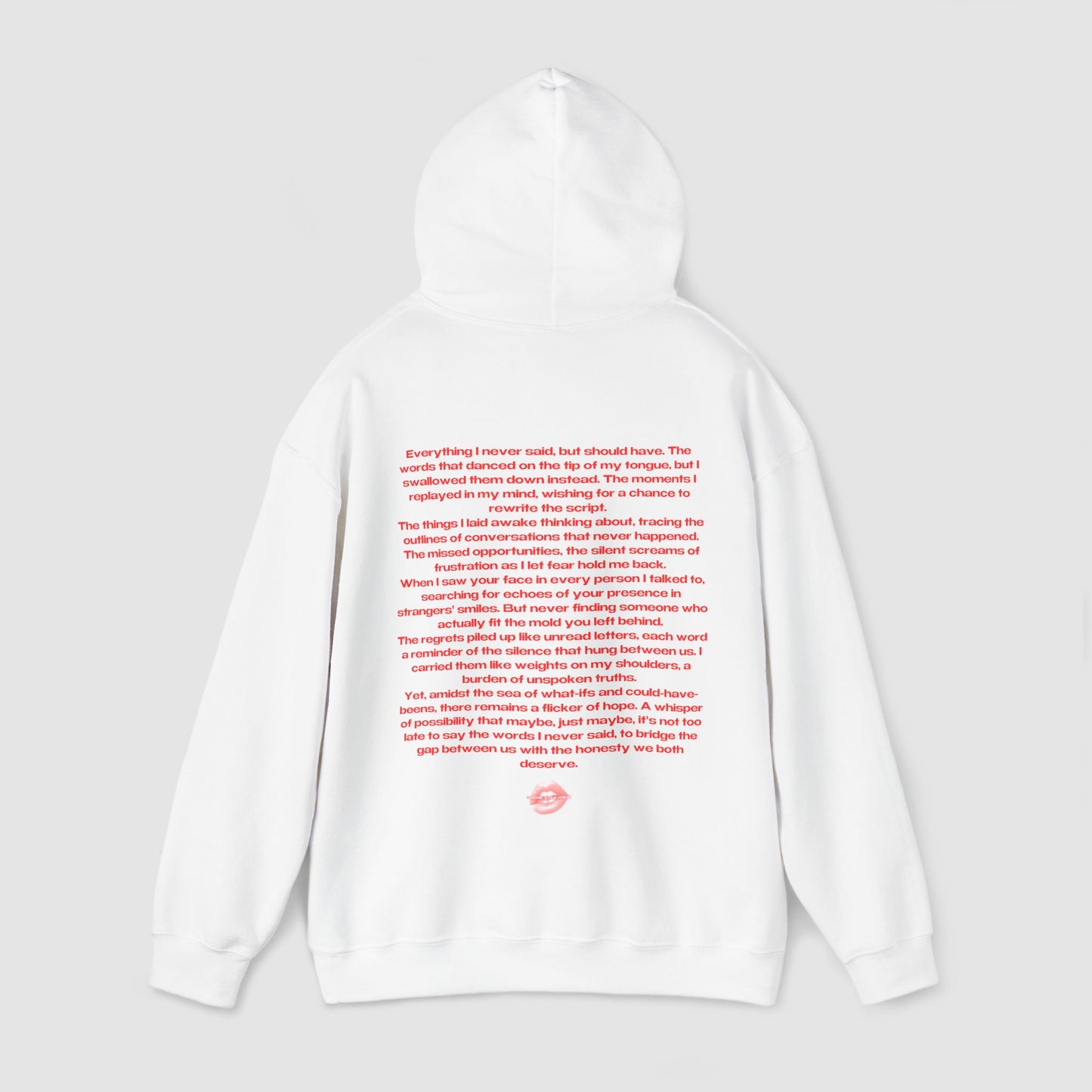 "Everything I Never Said" | Honesty | Hoodie
