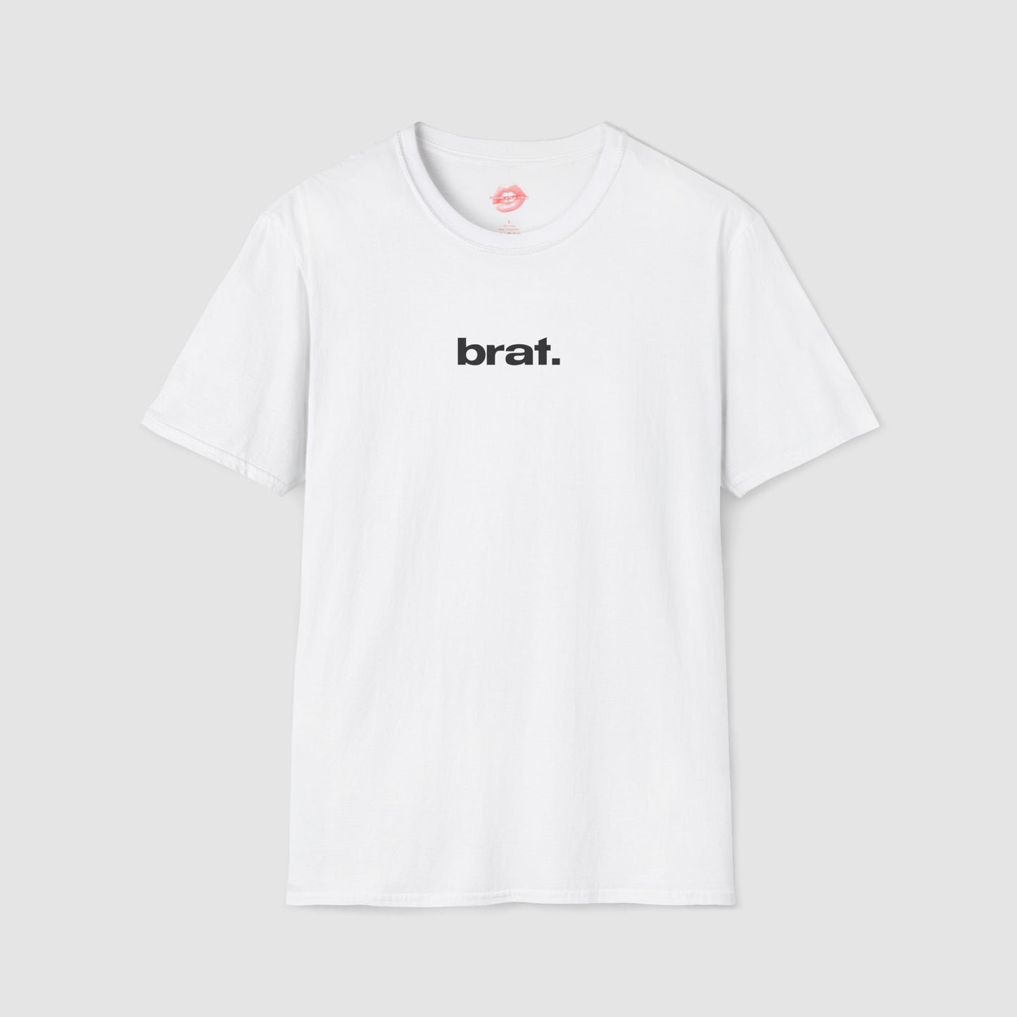 "Brat." | Text Only | T-Shirt
