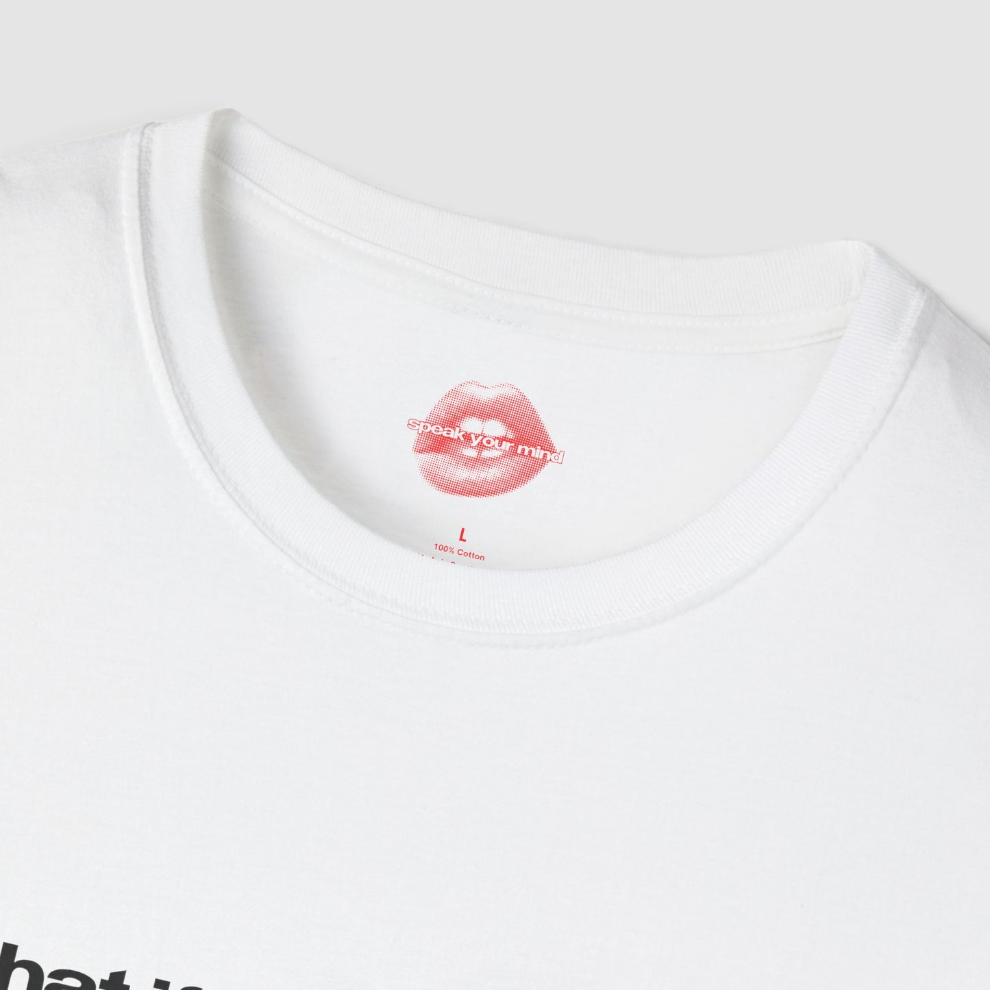 "What If It's Not About Me Being Sensitive, But About You Being A Dick?" | Text Only | T-Shirt