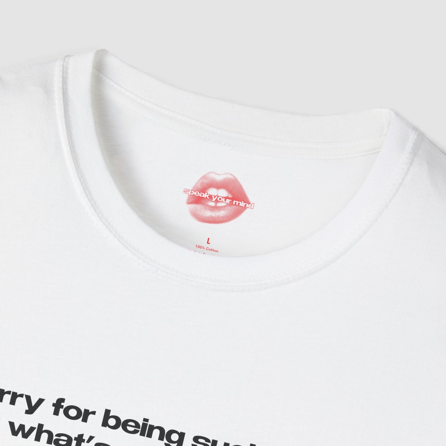 "Sorry For Being Such A Milf, Idk What's Wrong With Me." | Text Only | T-Shirt