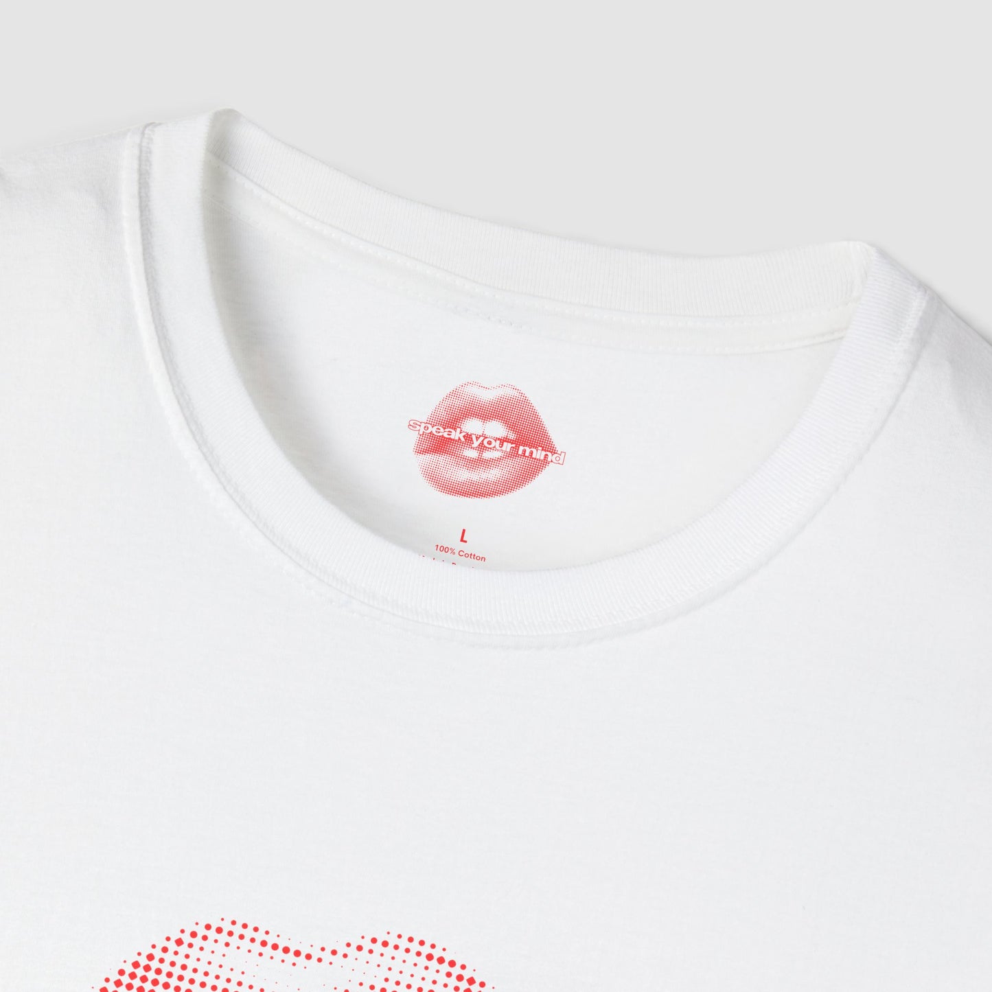 "Jesus Christ, The World Has Bigger Problems Than Boys Kissing Boys And Girls Kissing Girls." | Logo Tee | T-Shirt