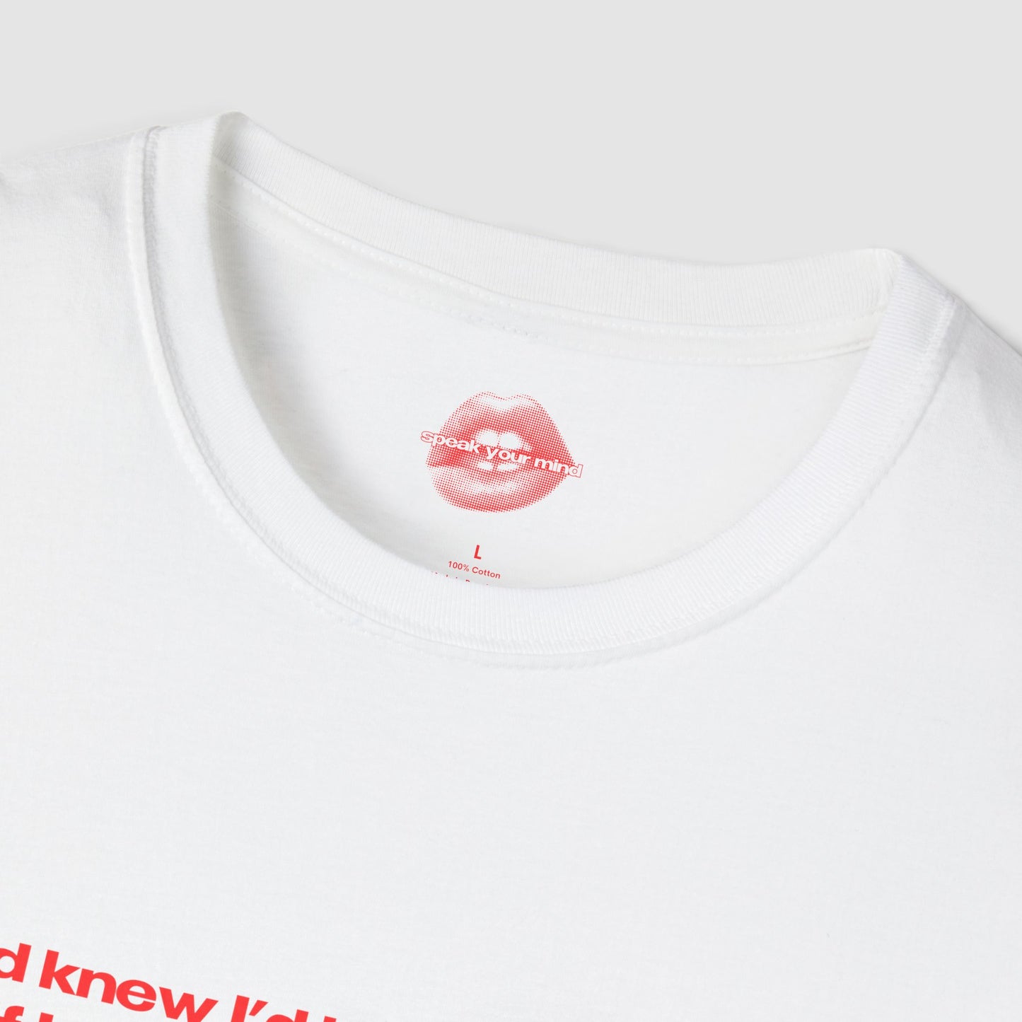 ”God Knew I’d Be Too Powerful If I Was Mentally Stable” | Text Only | T-Shirt