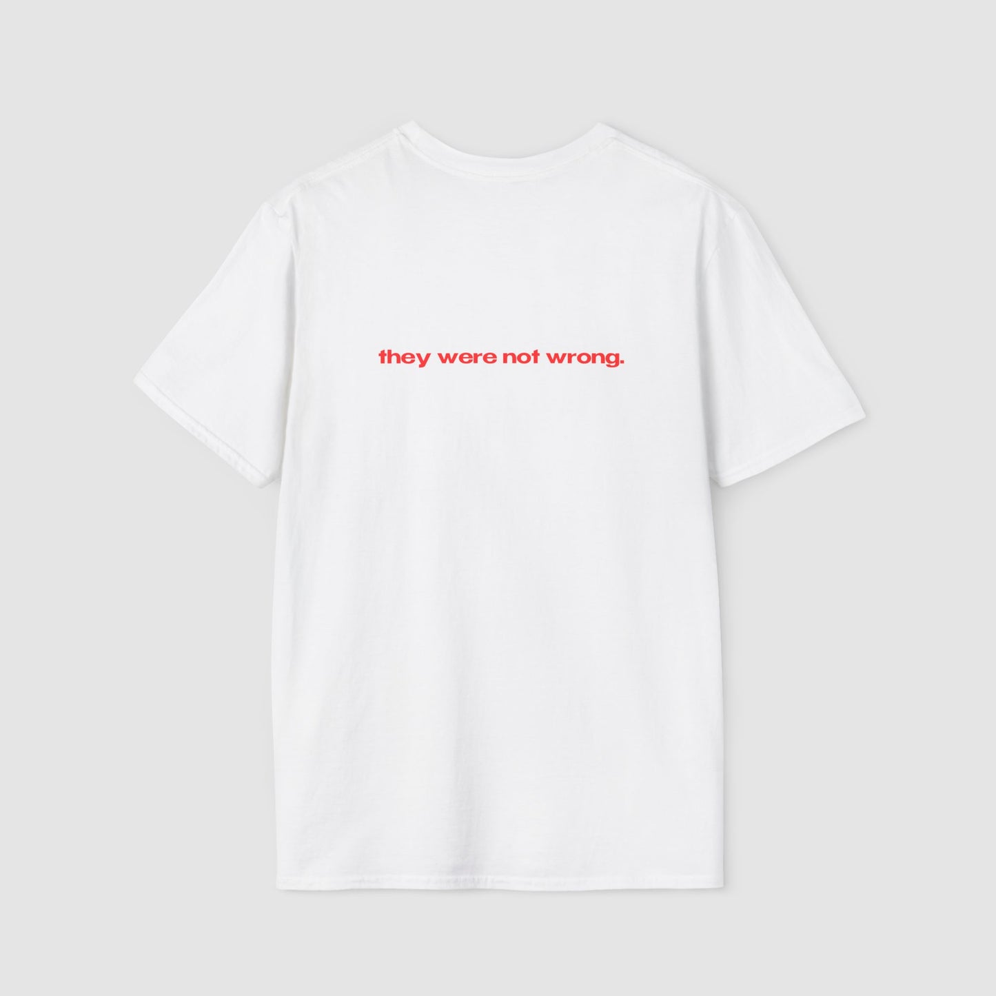 "They Called Me Gay. They Were Not Wrong." | Text Only | T-Shirt