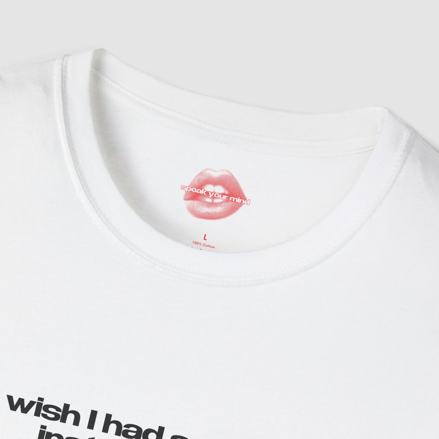 ”I Wish I Had Serotonin Instead Of This Perfect Ass” | Text Only | T-Shirt
