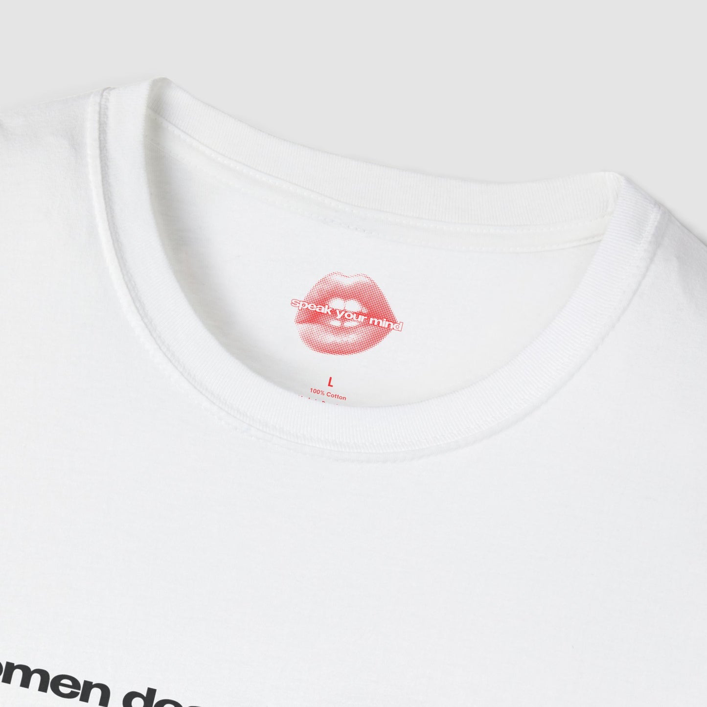 "Women Deserve Partners, Not Projects." | Text Only | T-Shirt