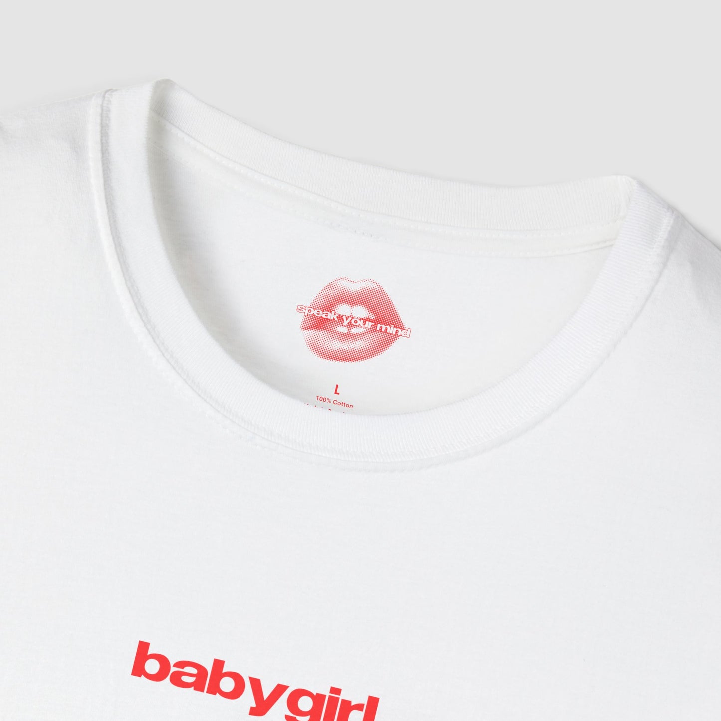 "Babygirl." | Text Only | T-Shirt