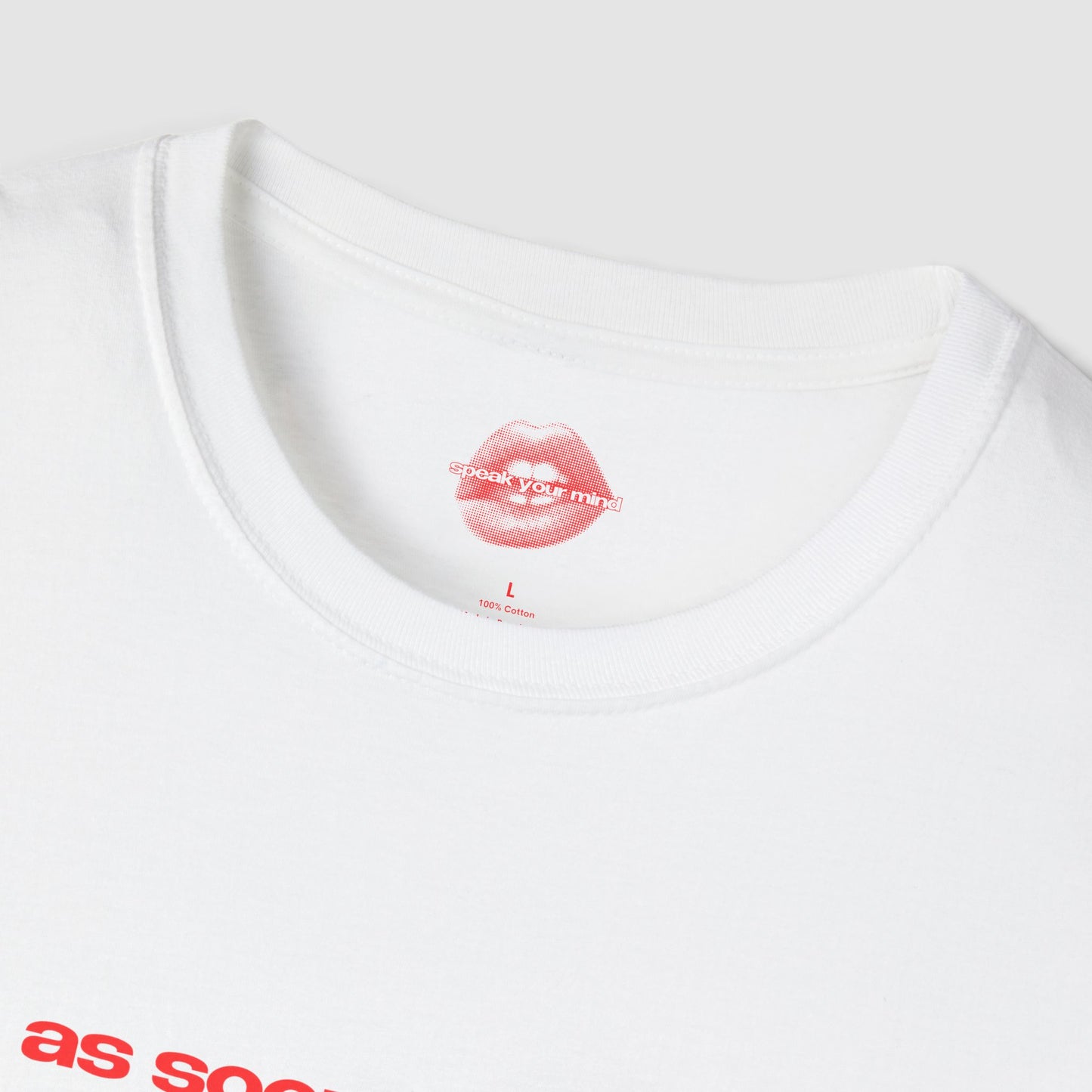 "As Soon As I Can Afford Who I Really Am, You Bitches Won't Stand A Chance." | Text Only | T-Shirt
