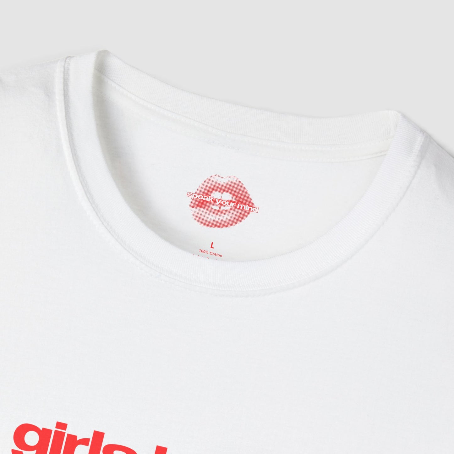 "Girls Have More Fun." | Text Only | T-Shirt