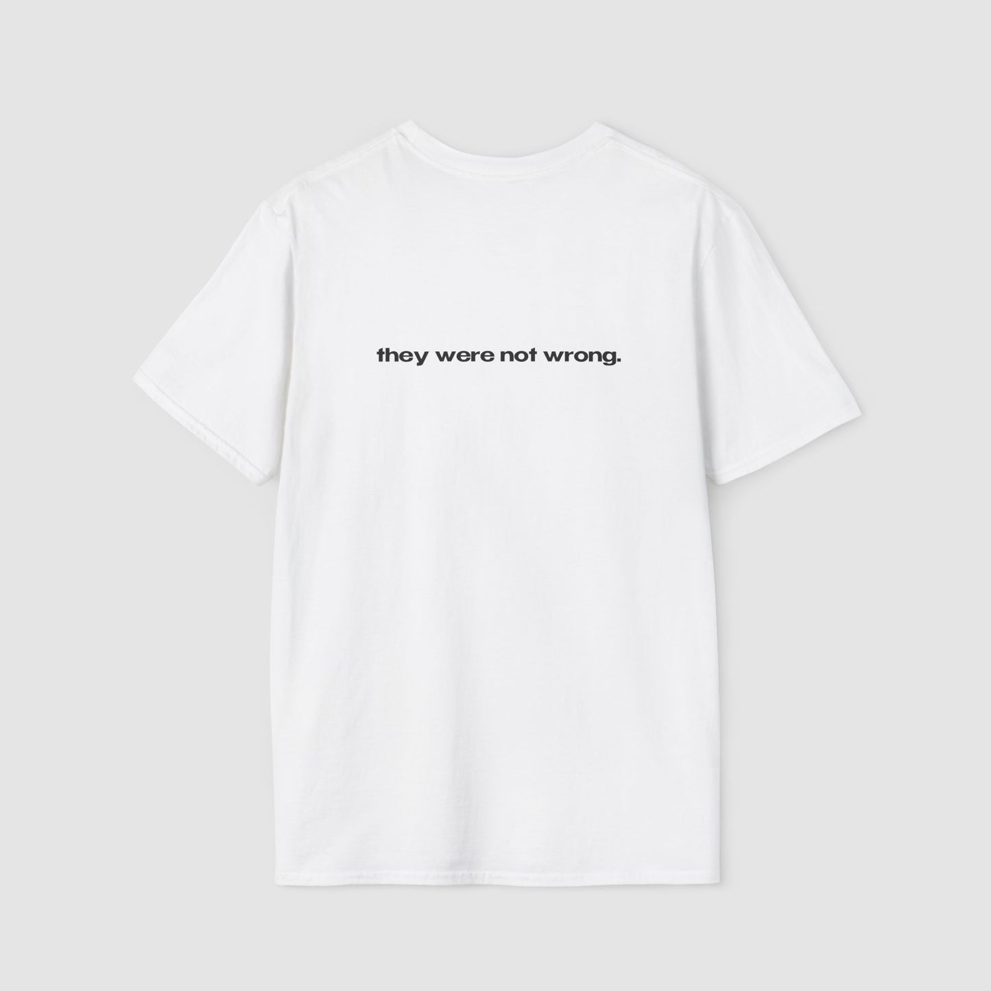 "They Called Me Gay. They Were Not Wrong." | Text Only | T-Shirt