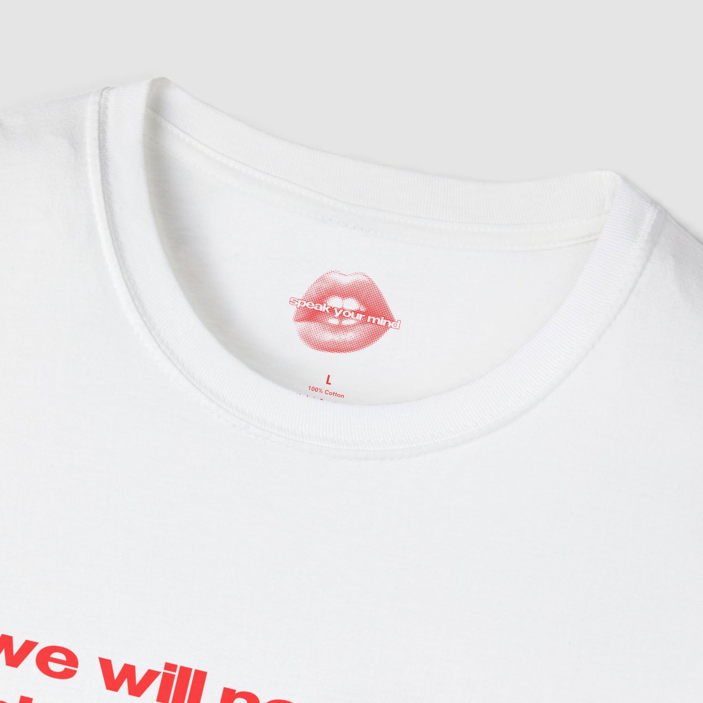 "We Will Never Be This Young Again." | Text Only | T-Shirt