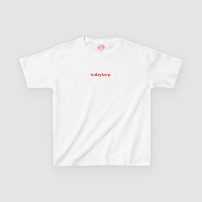 "Babyboy." | Text Only | Baby Tee