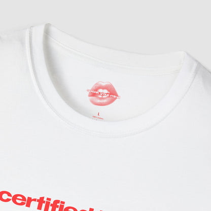 "Certified Brat." | Text Only | T-Shirt
