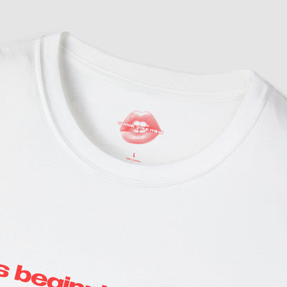 "It's Beginning To Look A Lot Like Chaos." | Text Only | T-Shirt