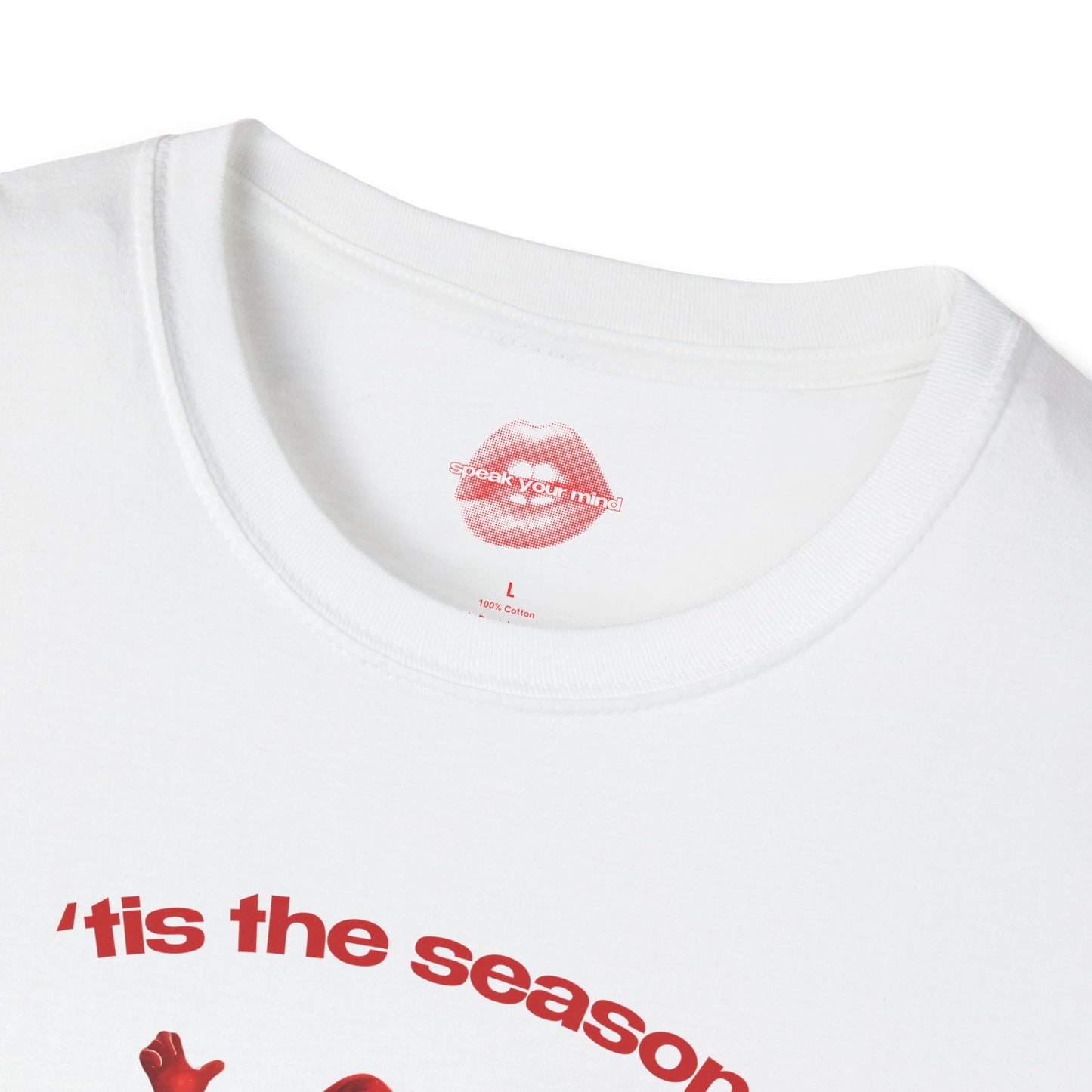 "'Tis The Season To Stay Indoors And Mind My Own Business." | Dancing Santa | T-Shirt