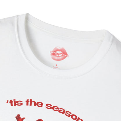 "'Tis The Season To Stay Indoors And Mind My Own Business." | Dancing Santa | T-Shirt