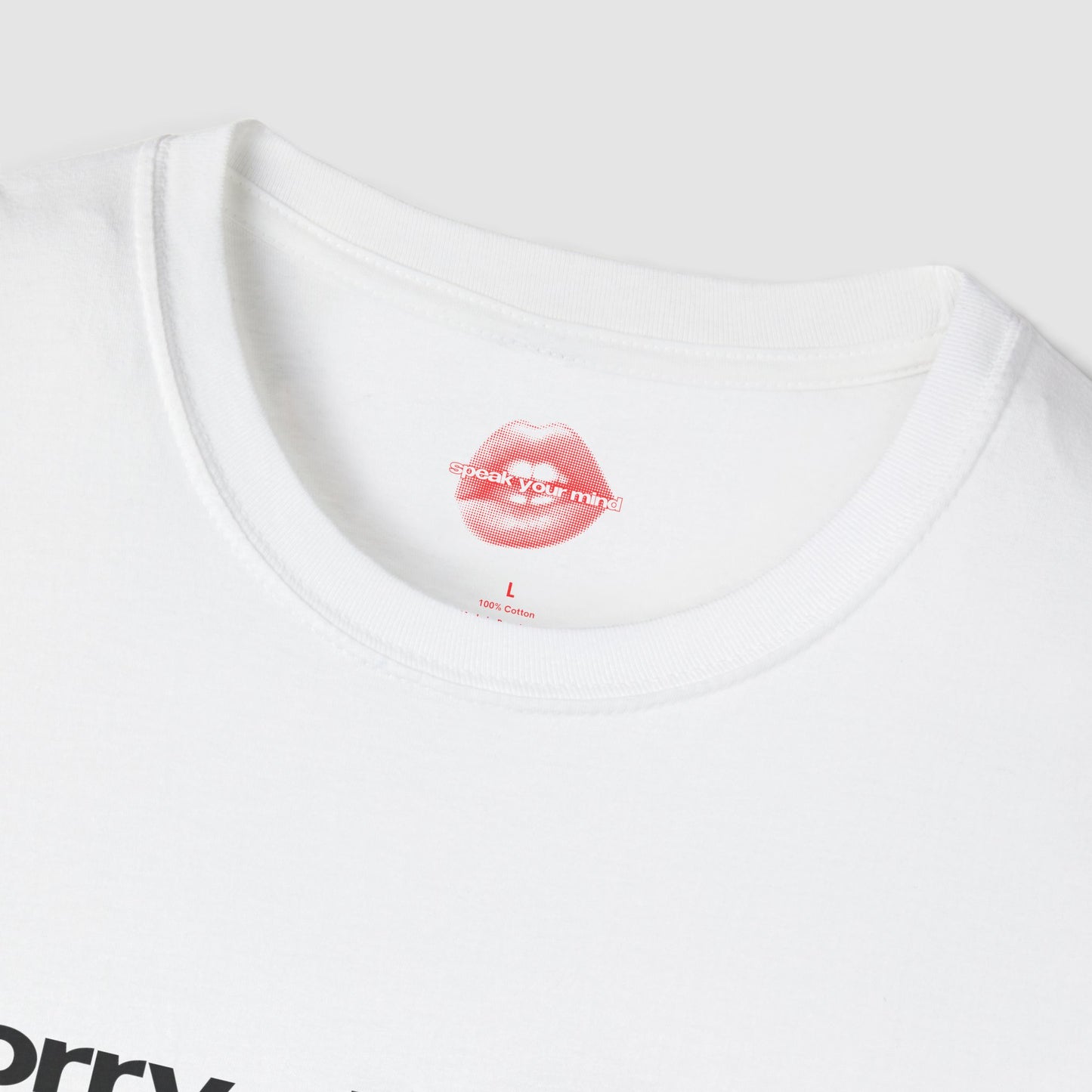 "Sorry About My Big Emotions." | Text Only | T-Shirt