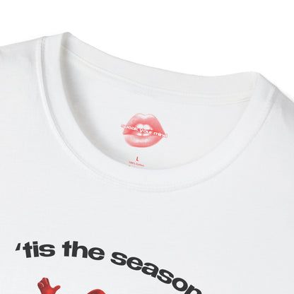 "'Tis The Season To Stay Indoors And Mind My Own Business." | Dancing Santa | T-Shirt