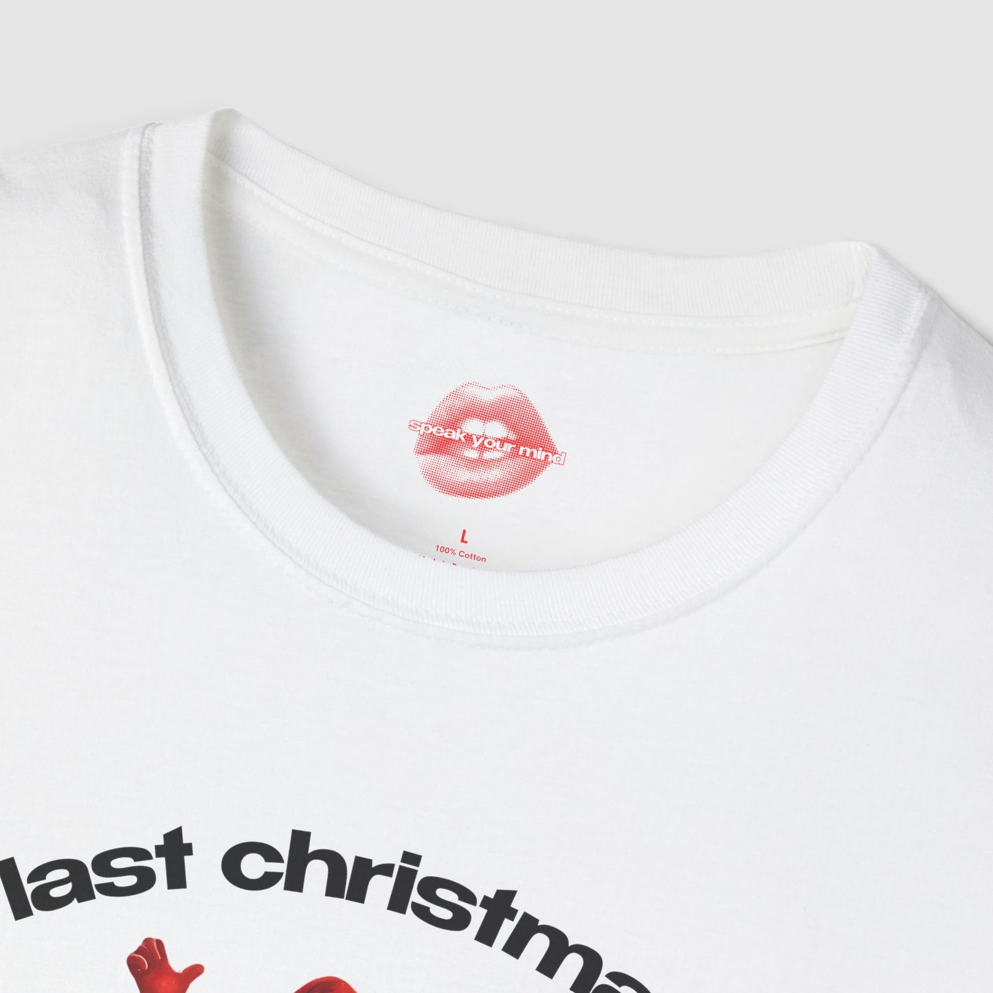 "Last Christmas I Barely Survived." | Dancing Santa | T-Shirt