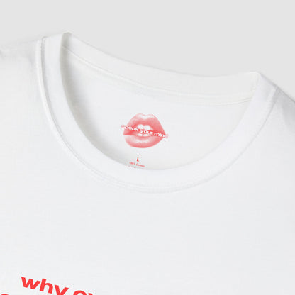 "Why Overthink, When You Can Overdrink." | Text Only | T-Shirt