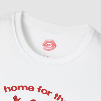 "Home For The Hollerdays." | Dancing Santa | T-Shirt