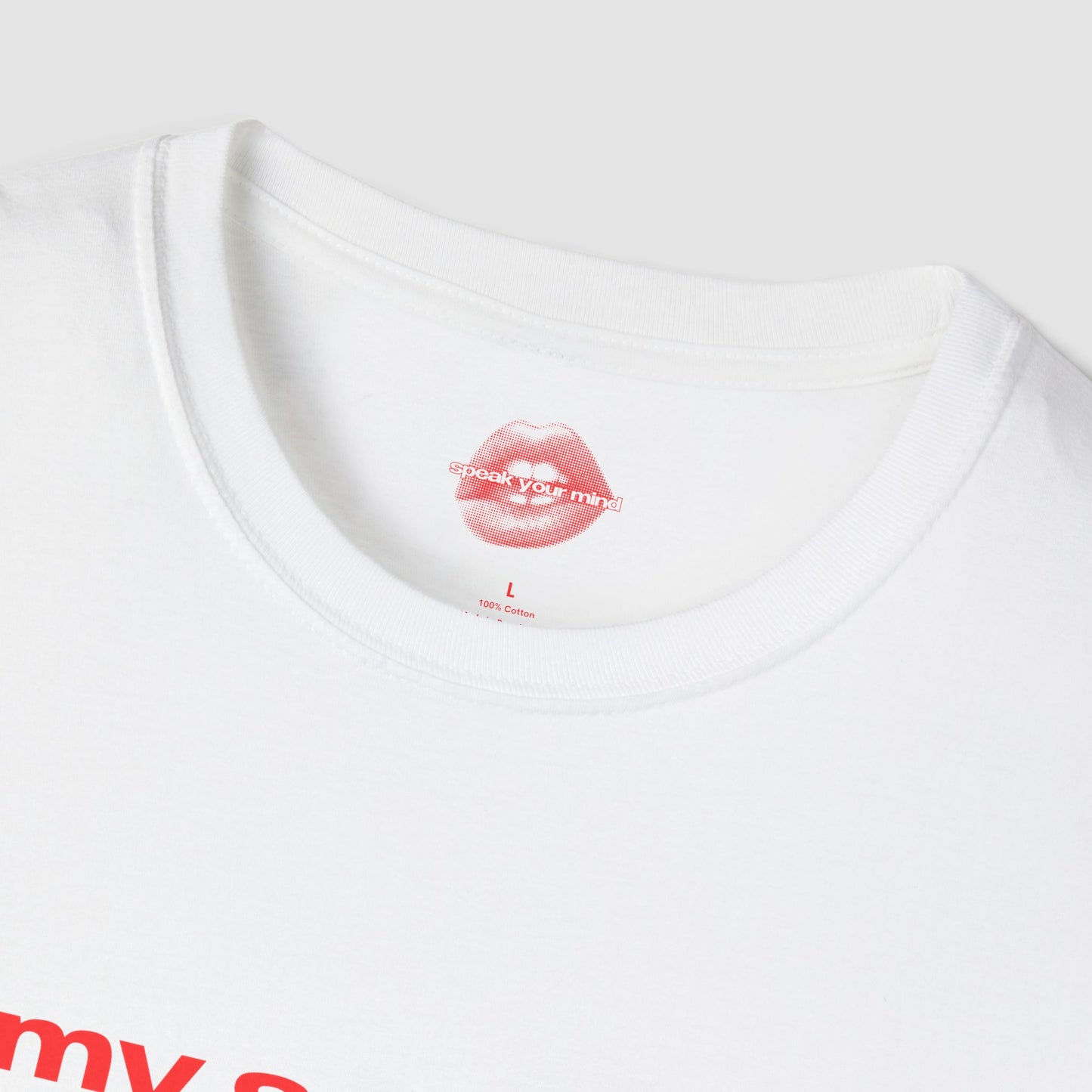"My Source? Female Intuition." | Text Only | T-Shirt