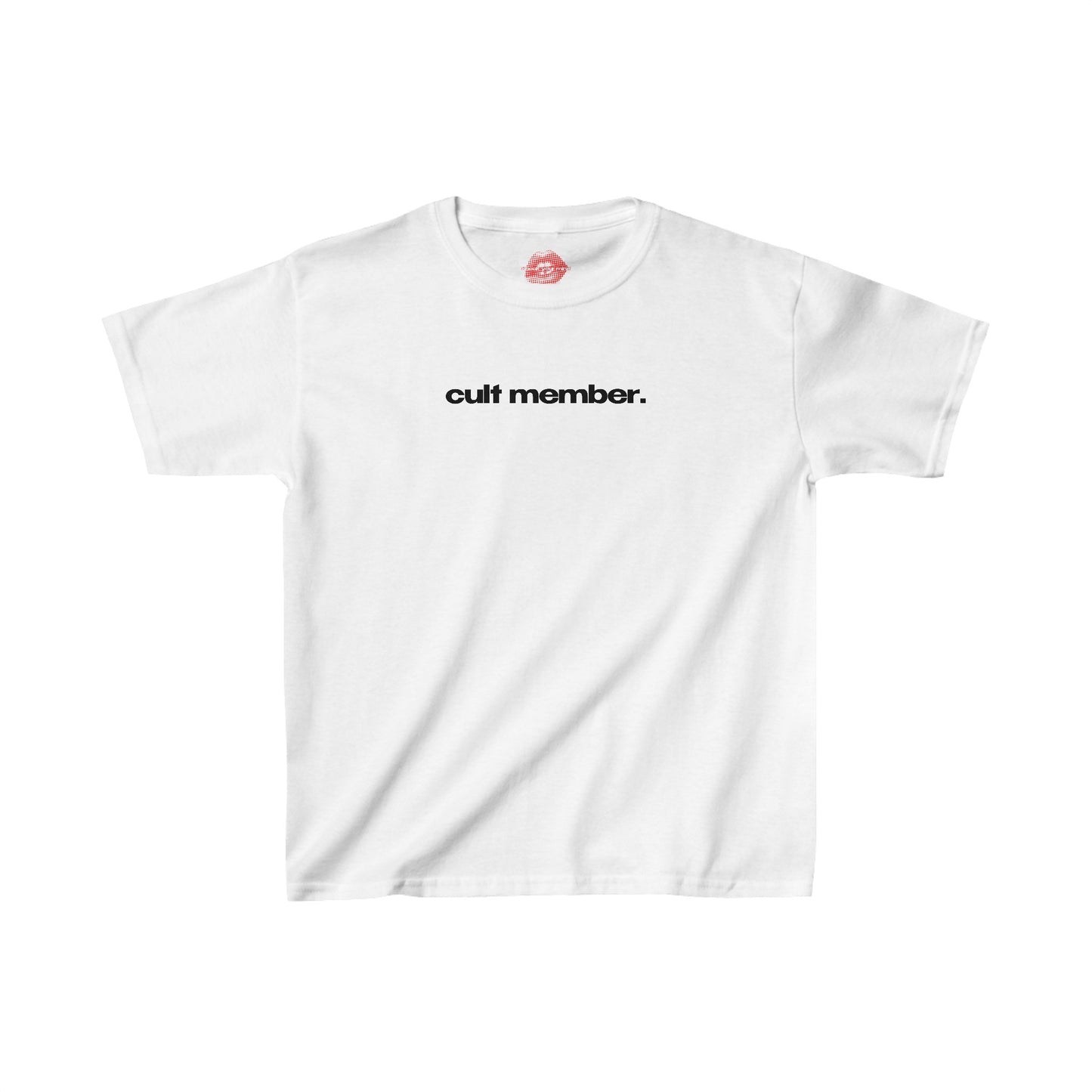 "Cult Member." | Text Only | Baby Tee