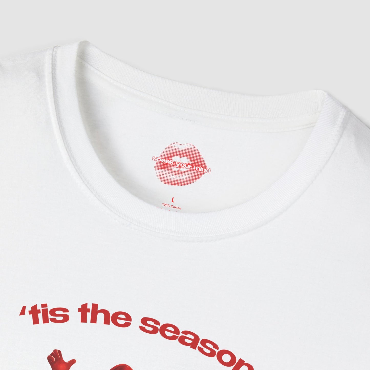 "'Tis The Season To Stay Indoors And Mind My Own Business." | Dancing Santa | T-Shirt