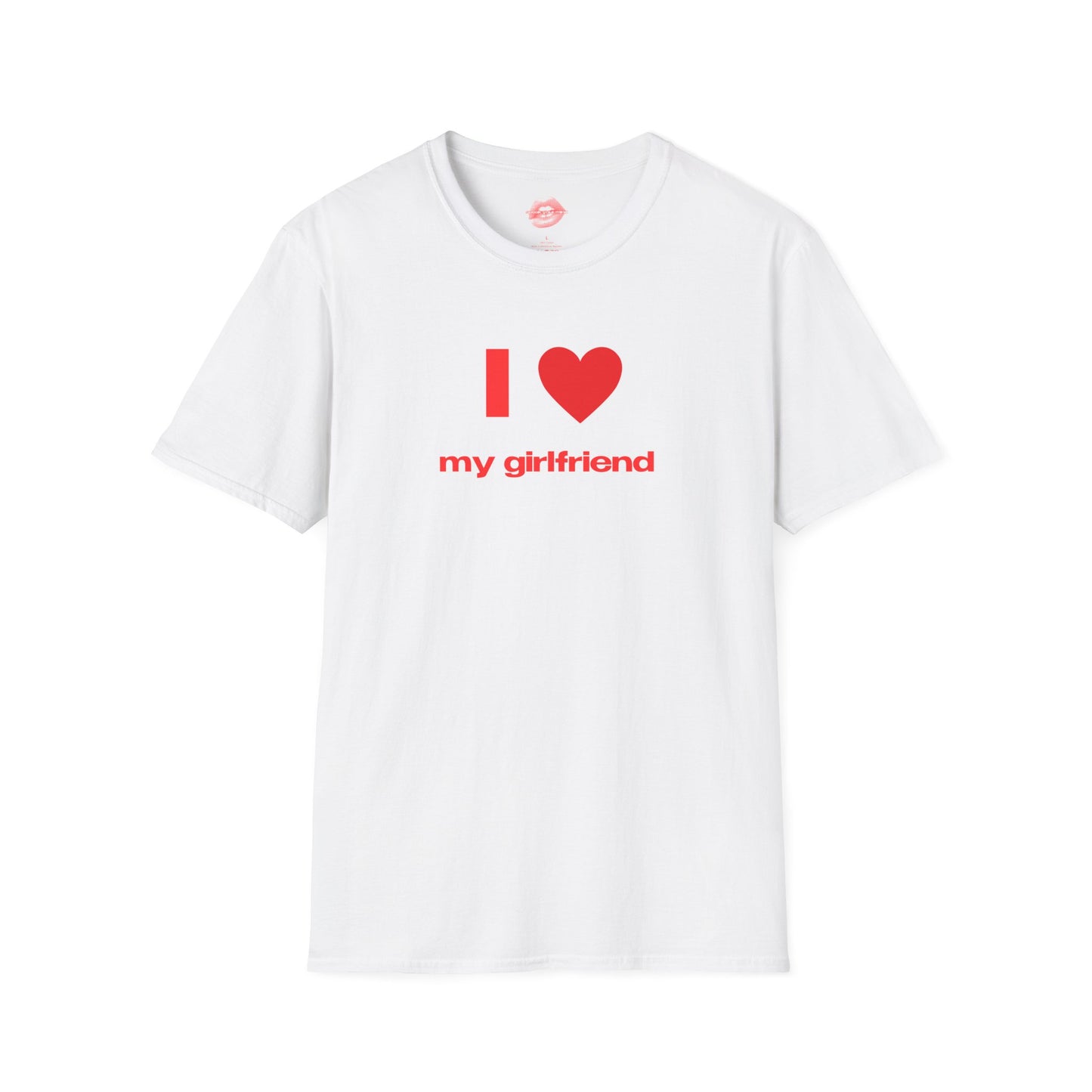 "I Love My Girlfriend." | Heart | T-Shirt