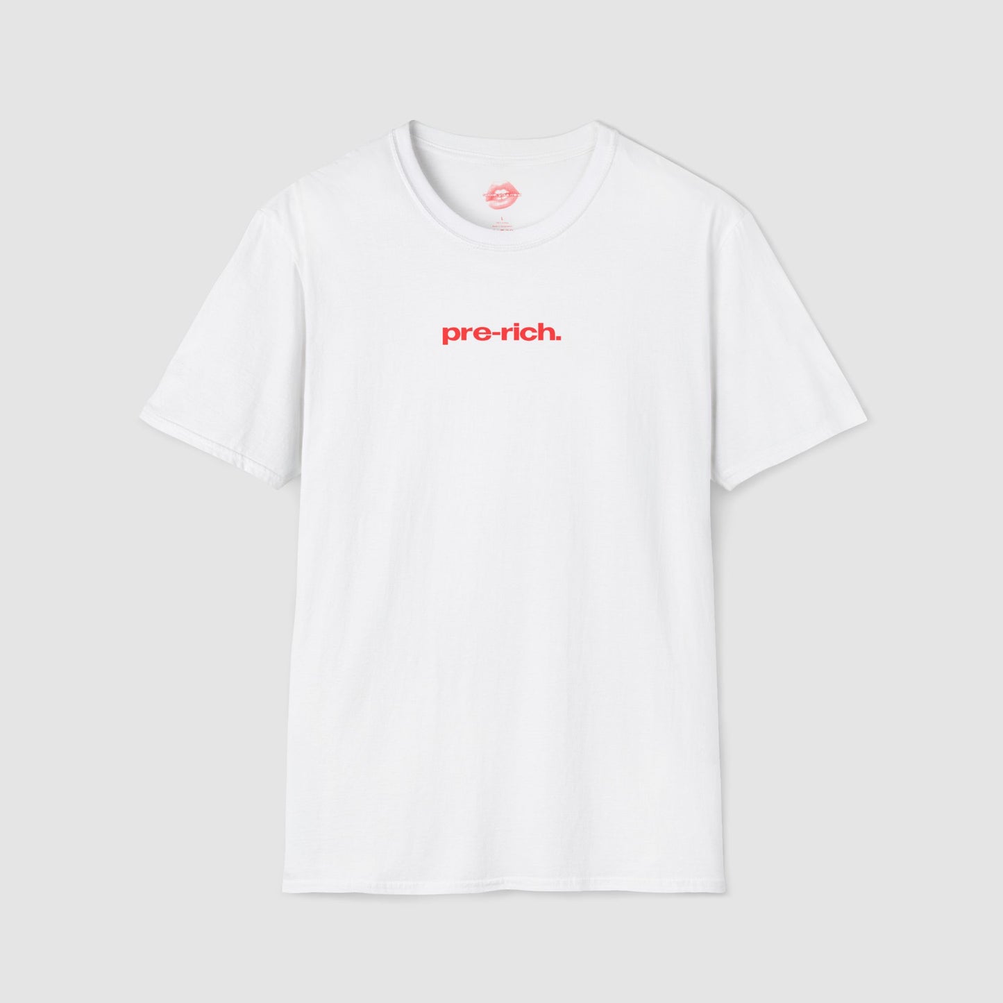 "Pre-Rich." | Text Only | T-Shirt