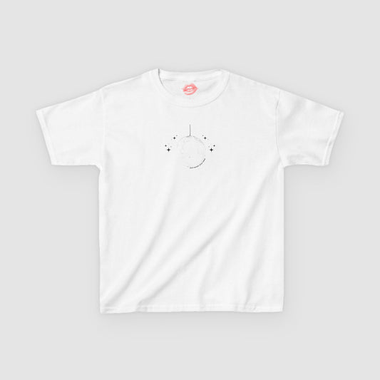 Earth Mirror Ball | Baby Tee