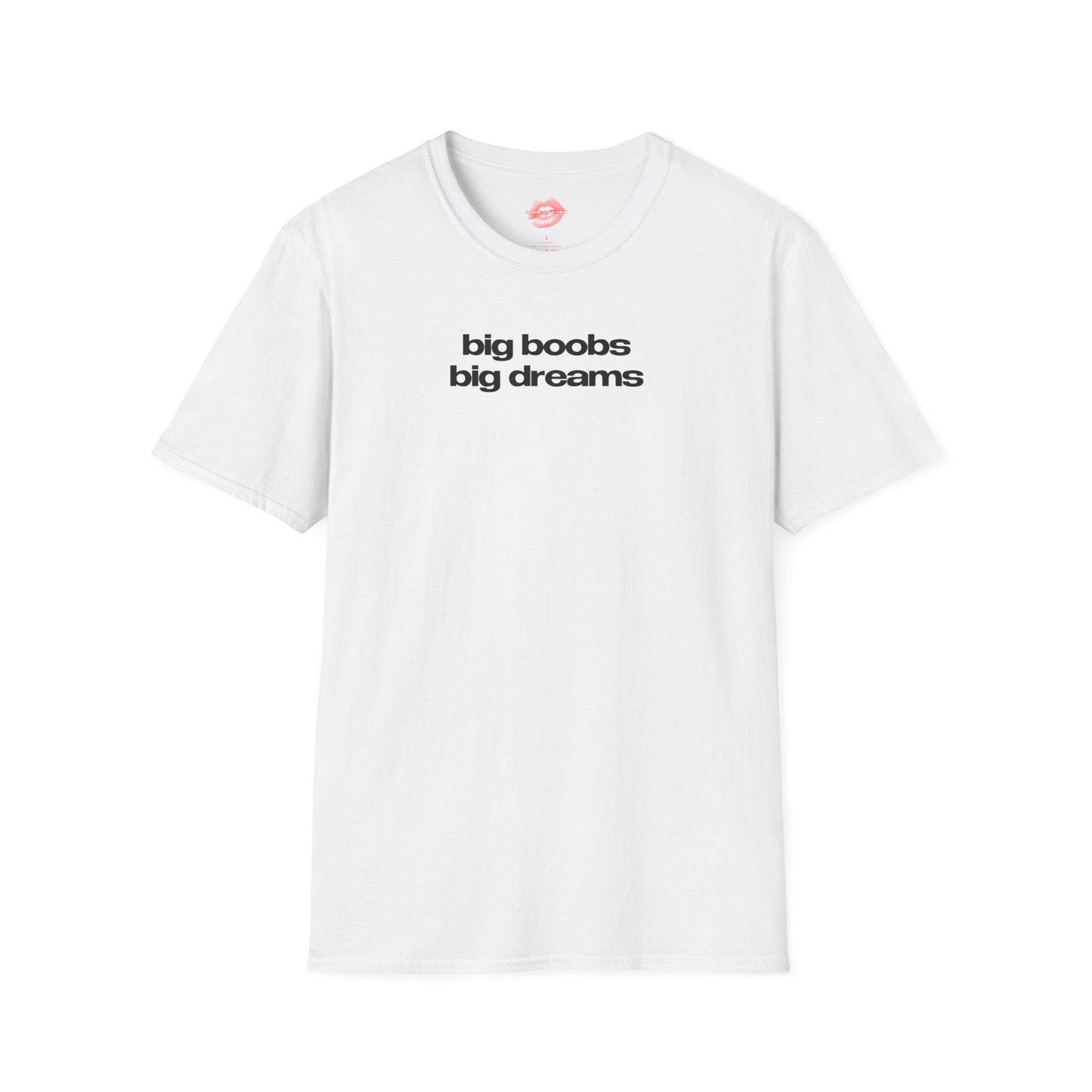 ”Big Boobs Big Dreams” | Text Only | T-Shirt