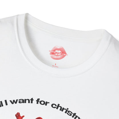 "All I Want For Christmas Is For People To Leave Me Alone." | Dancing Santa | T-Shirt