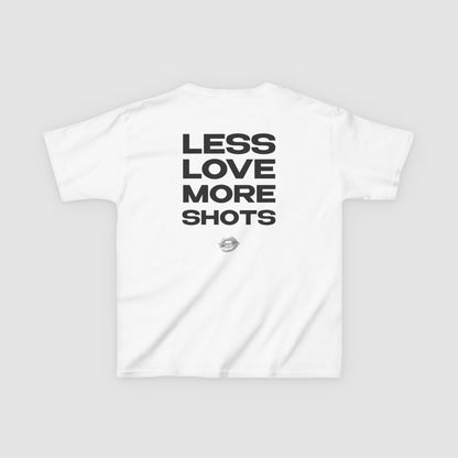 "Your Liver Can Repair Itself, Your Heart Can't. Less Love More Shots." | Text Only | Baby Tee