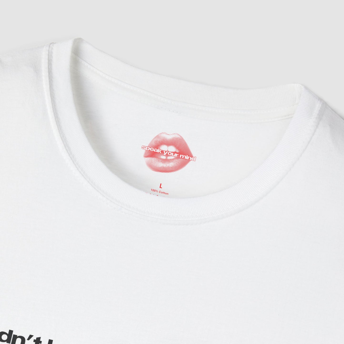 "If I Didn't Laugh I'd Just Scream, So Here We Are." | Text Only | T-Shirt