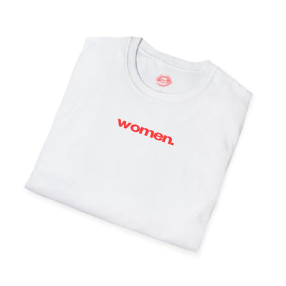 "women." | Text Only | T-Shirt