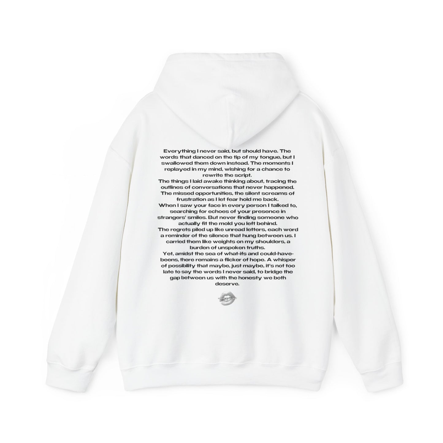 "Everything I Never Said" | Honesty | Hoodie