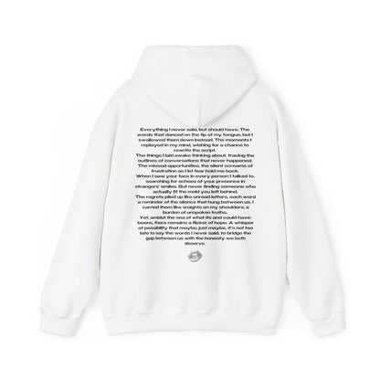 "Everything I Never Said" | Honesty | Hoodie