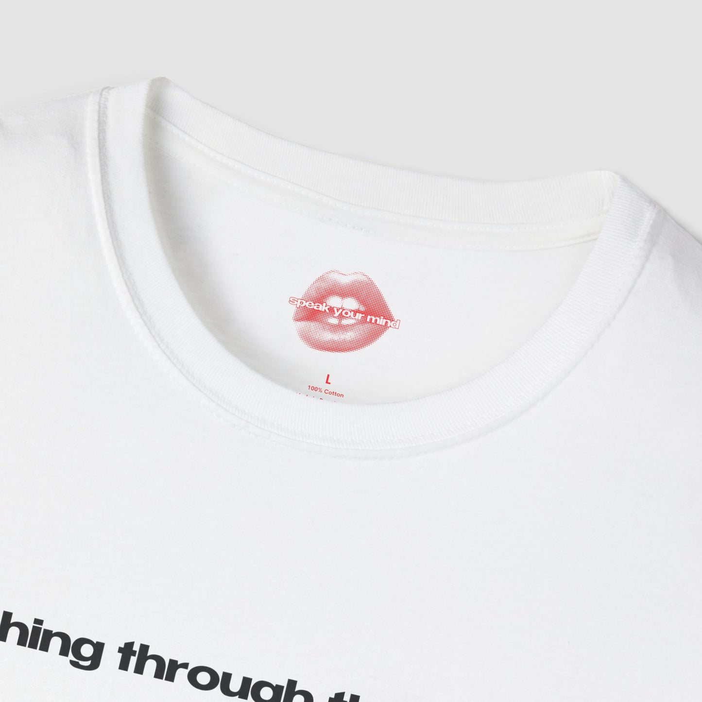 "Dashing Through The Stress." | Text Only | T-Shirt