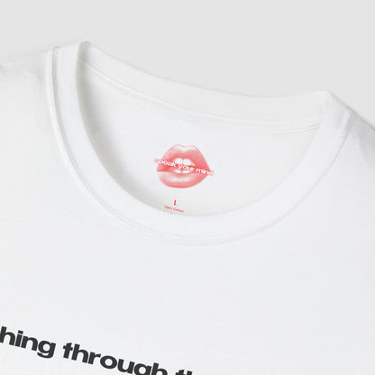 "Dashing Through The Stress." | Text Only | T-Shirt