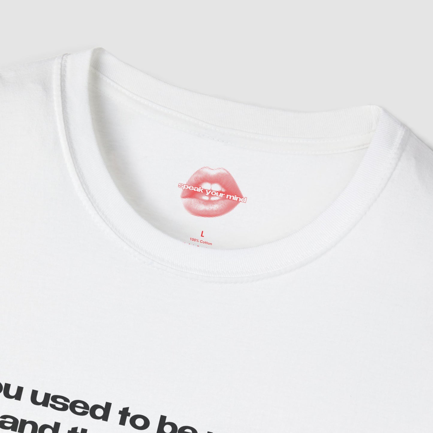 "You Used To Be My Type, And Then I Got Help." | Text Only | T-Shirt