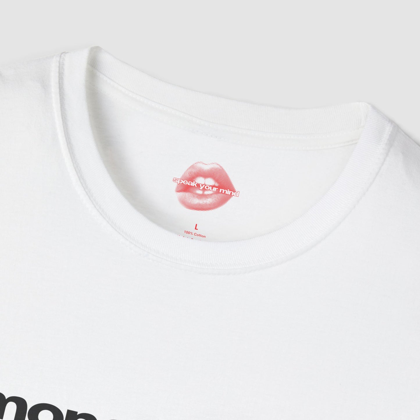 "Money First, Love Later." | Text Only | T-Shirt