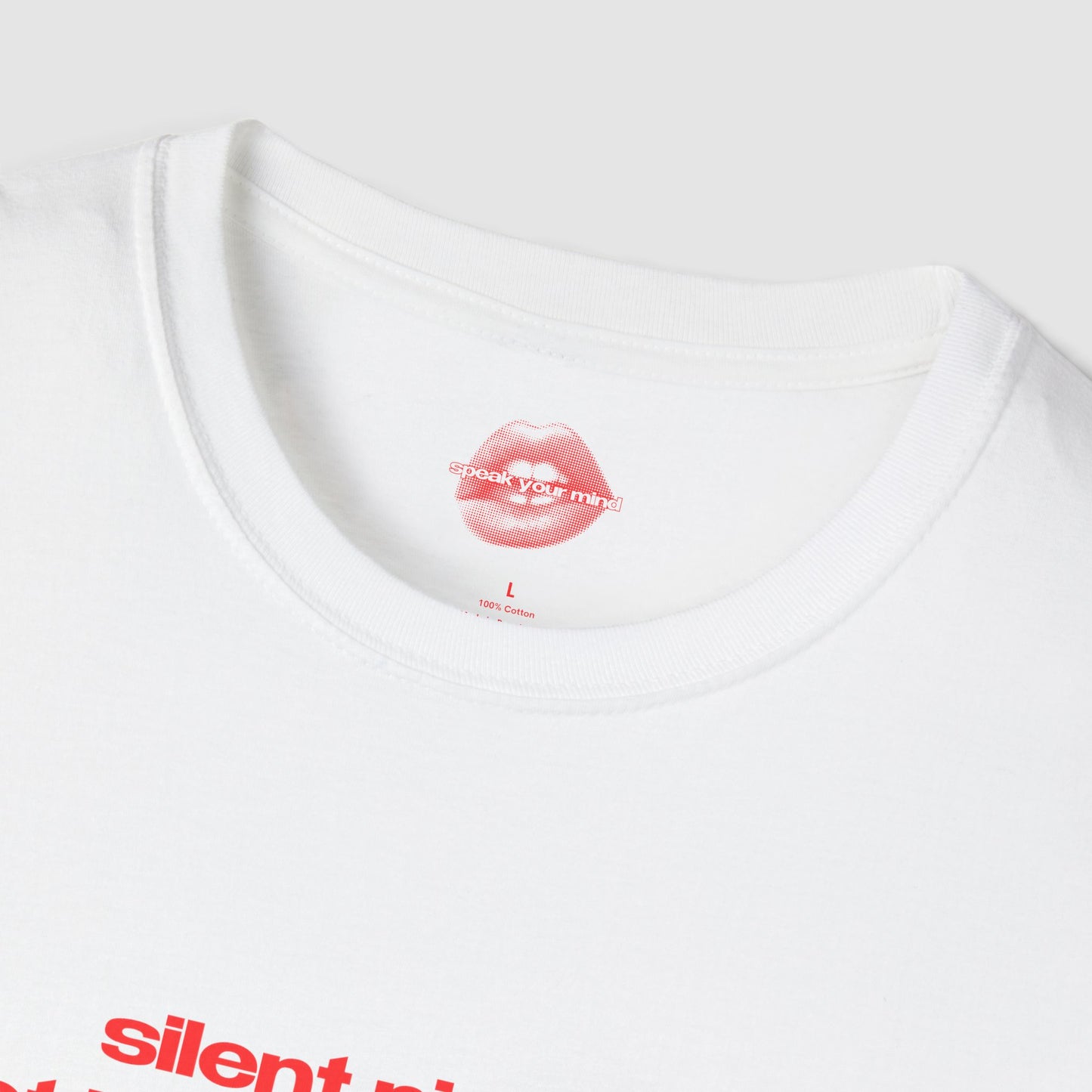 "Silent Night? Not If My Family Has Anything To Do With It." | Text Only | T-Shirt