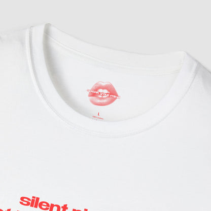 "Silent Night? Not If My Family Has Anything To Do With It." | Text Only | T-Shirt